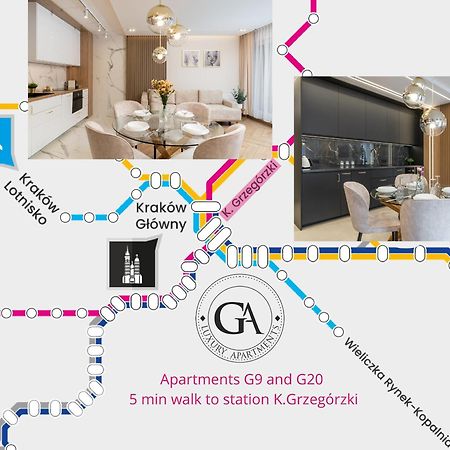 Ga Luxury Apartments G20 Krakow Ngoại thất bức ảnh