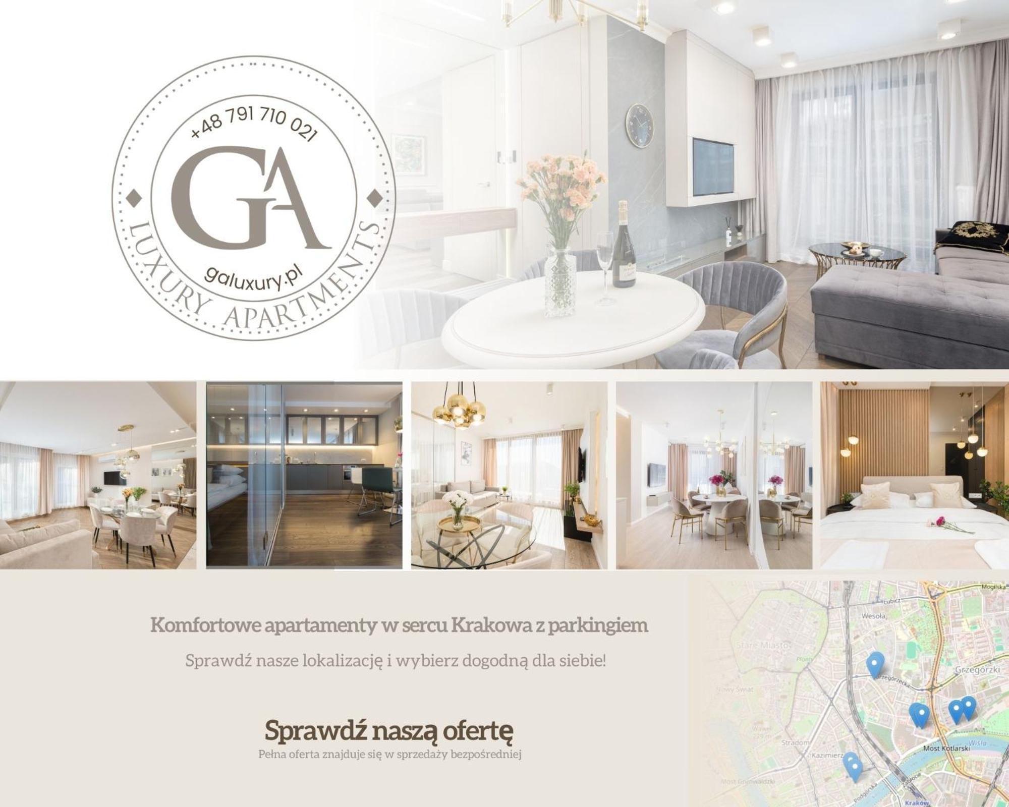 Ga Luxury Apartments G20 Krakow Ngoại thất bức ảnh